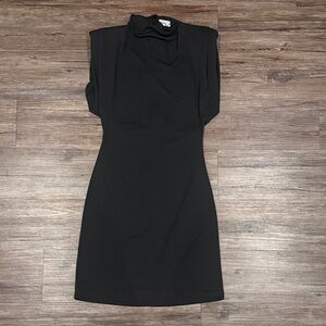 Zara Elegant Black Mini Dress
